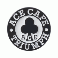 BADGE ACE CAFE BLACK TRIUMPH-Triumph