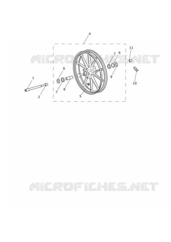 FRONT WHEEL Triumph MOTO Tiger 1200 Tiger Explorer XRX  Tiger Explorer XRX