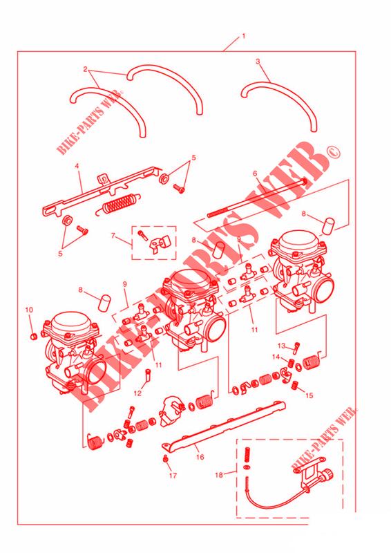 CARBURETTORS   ALL MARKETS EXCEPT US CAL FROM ENG NO 55881 for Triumph TRIDENT