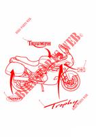 BODYWORK / DECALS for Triumph TROPHY