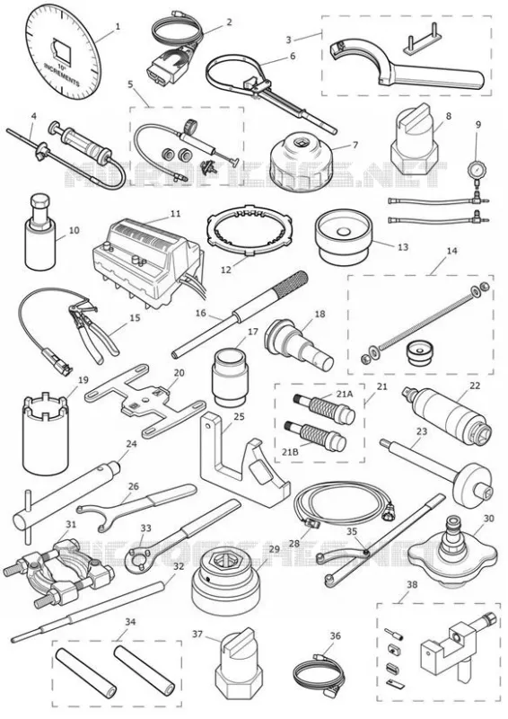 Service tools for Triumph Bonneville T100 - Triumph