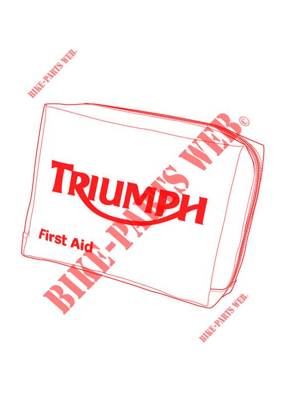 FIRST AID KIT DIN 13167 for Triumph TROPHY 1215 SE