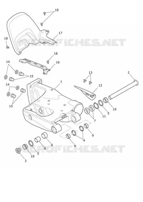 SWINGING ARM Triumph MOTO Rocket III Rocket-3 ROCKET 3 R  ROCKET 3 R