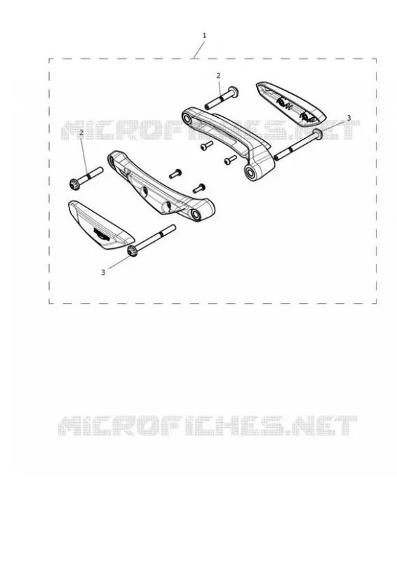 FRAME PROTECTOR KIT Triumph MOTO Speed Speed-Triple-1200 SPEED TRIPLE 1200 RR  SPEED TRIPLE 1200 RR