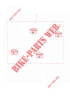 HEAD BOLT COVER KIT, BLACK for Triumph Scrambler 1200 XE 2021~