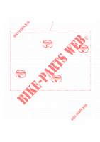 HEAD BOLT COVER KIT, BLACK for Triumph Bonneville BOBBER 2021~