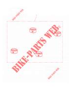 HEAD BOLT COVER KIT, CLR for Triumph Bonneville T100 2021~