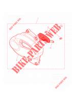 SPROCKET COVER KIT   BRUSHED for Triumph Bonneville T120 BLACK 2021~