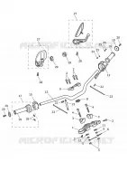 FRONT SUSPENSION & STEERING INCLUDING CLUTCH CONTROLS  Street Triple triumph-motorcycle 765 STREET TRIPLE 765 RS 15172