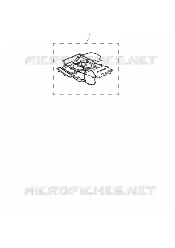 GASKET KIT - CILINDER HEAD Triumph MOTO Street Triple 765 STREET TRIPLE 765 R  STREET TRIPLE 765 R