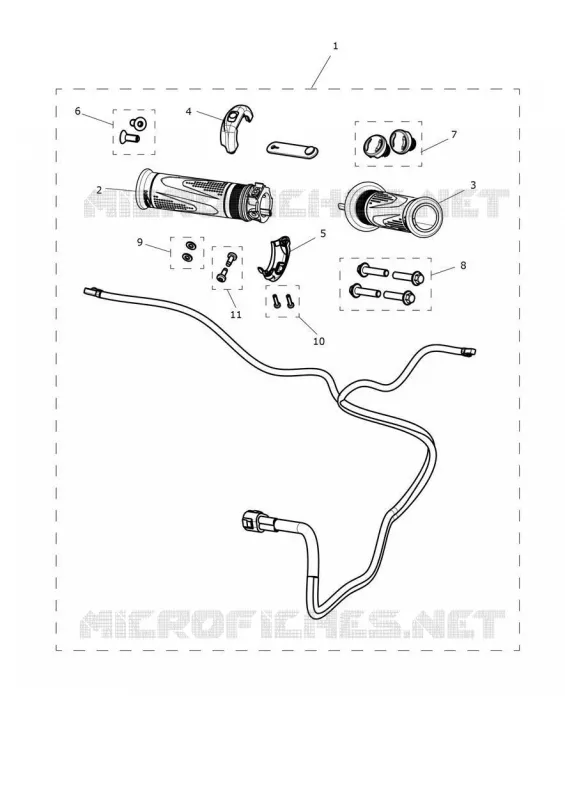 HEATED GRIP KIT Triumph MOTO Street Triple 765 STREET TRIPLE 765 MOTO2 EDITION  STREET TRIPLE 765 MOTO2 EDITION