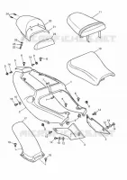 BODYWORK / FIXINGS / DECALS  Daytona triumph-motorcycle Daytona-others DAYTONA 955i 30787437
