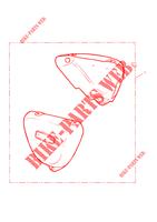 SIDE PANEL KIT (COLOUR CO   ORDINATED) for Triumph ADVENTURER 900