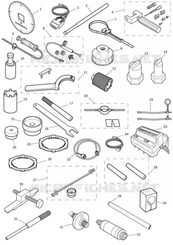 SERVICE TOOLS Triumph MOTO Daytona Daytona-675 DAYTONA 675 R  DAYTONA 675 R