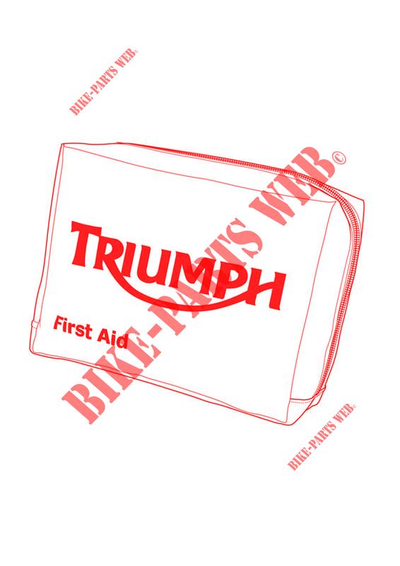 FIRST AID KIT DIN 13167 for Triumph SCRAMBLER CARB