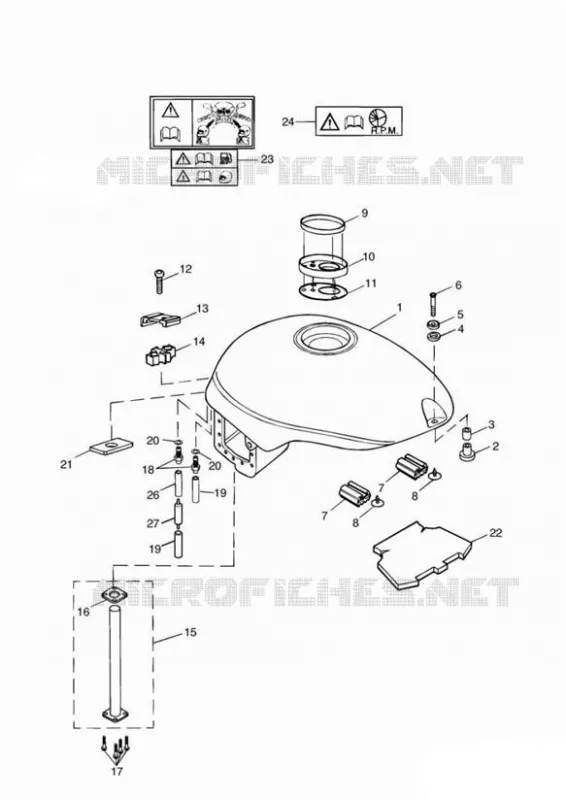 Kit De Bomba De Combustible En Depósito De 12V Para Triumph T595, T509, Speed Triple Y 955i/1050 (1994-2005) – RTG Automotive
