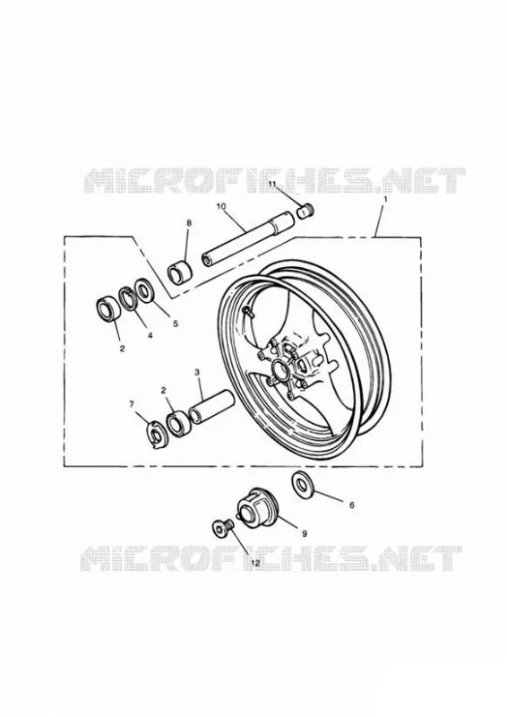 FRONT WHEEL SPRINT UP TO 16921 Triumph MOTO Sprint Sprint-carbs SPRINT Carburetor  SPRINT Carburetor