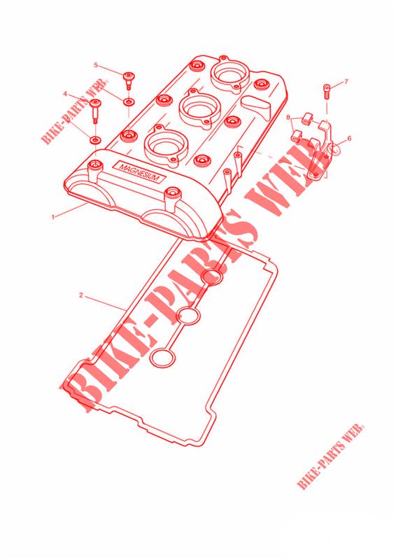 CAM COVER for Triumph SPRINT RS