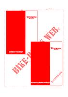 OWNERS HANDBOOKS for Triumph STREET TRIPLE 675 - 2012