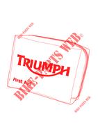FIRST AID KIT DIN 13167 for Triumph STREET TRIPLE 675 R 2013 - 2016