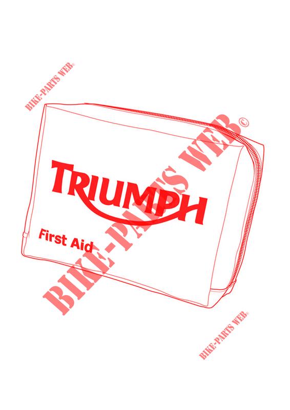 FIRST AID KIT DIN 13167 for Triumph Thruxton EFI