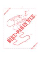 CAM COVER KIT CHROME for Triumph Bonneville EFI