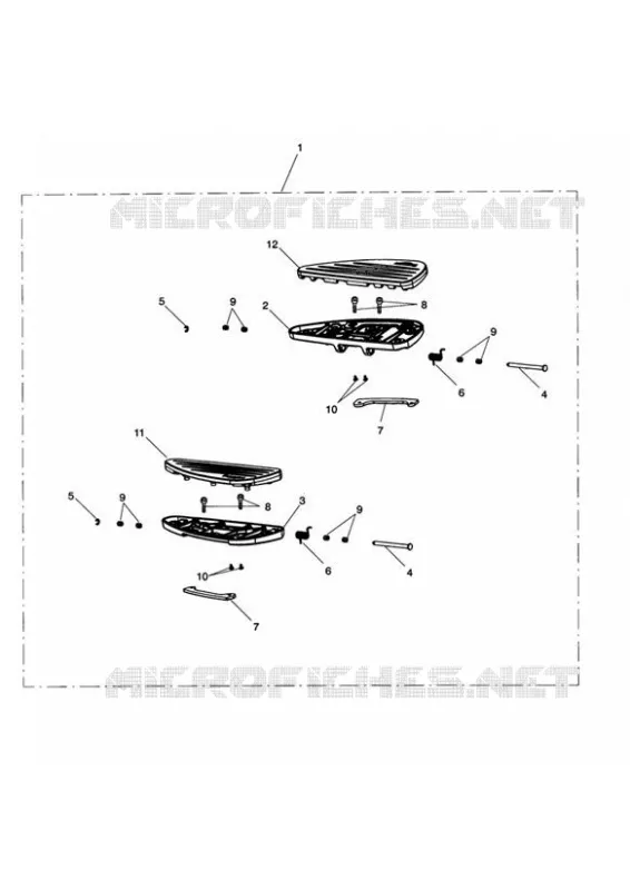 Triumph Custom Parts Dash Bolt Kit – Fits Thunderbird 1600 & 1700 Storm – Black