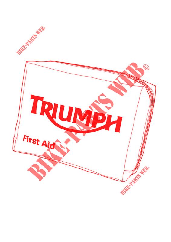 FIRST AID KIT DIN 13167 for Triumph TIGER 885 CARBS