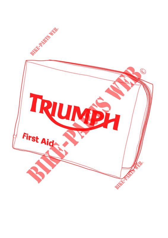 FIRST AID KIT DIN 13167 for Triumph Bonneville EFI & SE