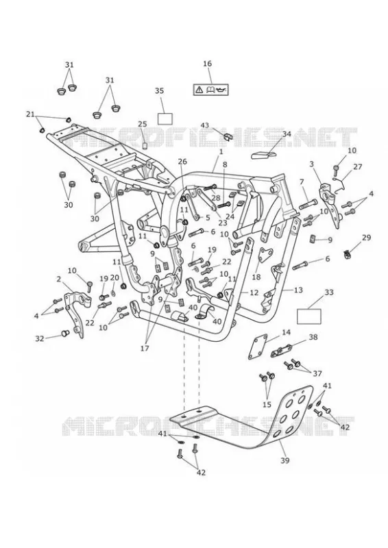 MAIN FRAME & FITINGS Triumph MOTO Bonneville Air-Cooled Bonneville EFI & SE  Bonneville EFI & SE
